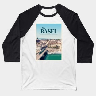 Visit Basel Baseball T-Shirt